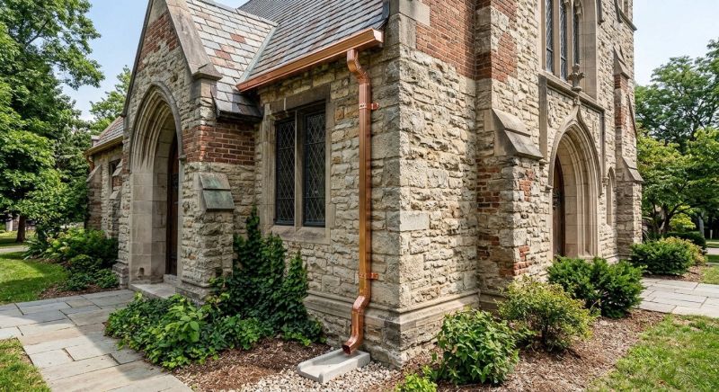 Church Downspout Repair in San Francisco, CA