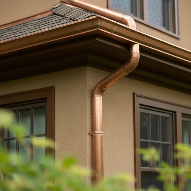 Copper Gutter Installation in Mcdonough, GA