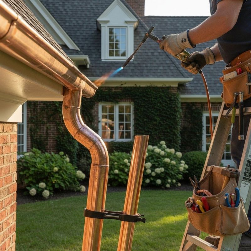 Copper Gutter Repair in San Francisco, CA