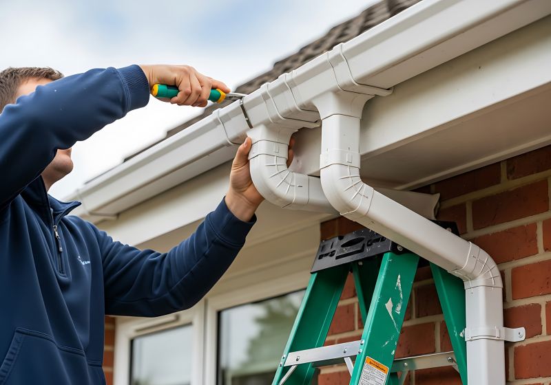 Gutter Reattachment in Sacramento, CA