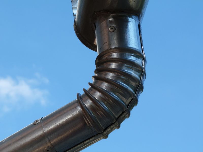 Metal Downspout Installation in Sacramento, CA