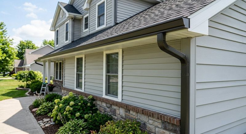 Steel Rain Gutter Installation in Mcdonough, GA