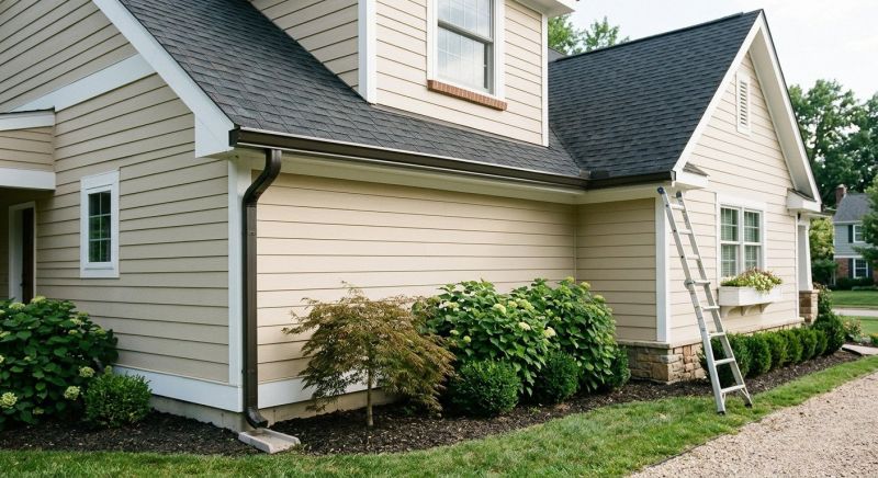 Steel Rain Gutter Installation in Sacramento, CA